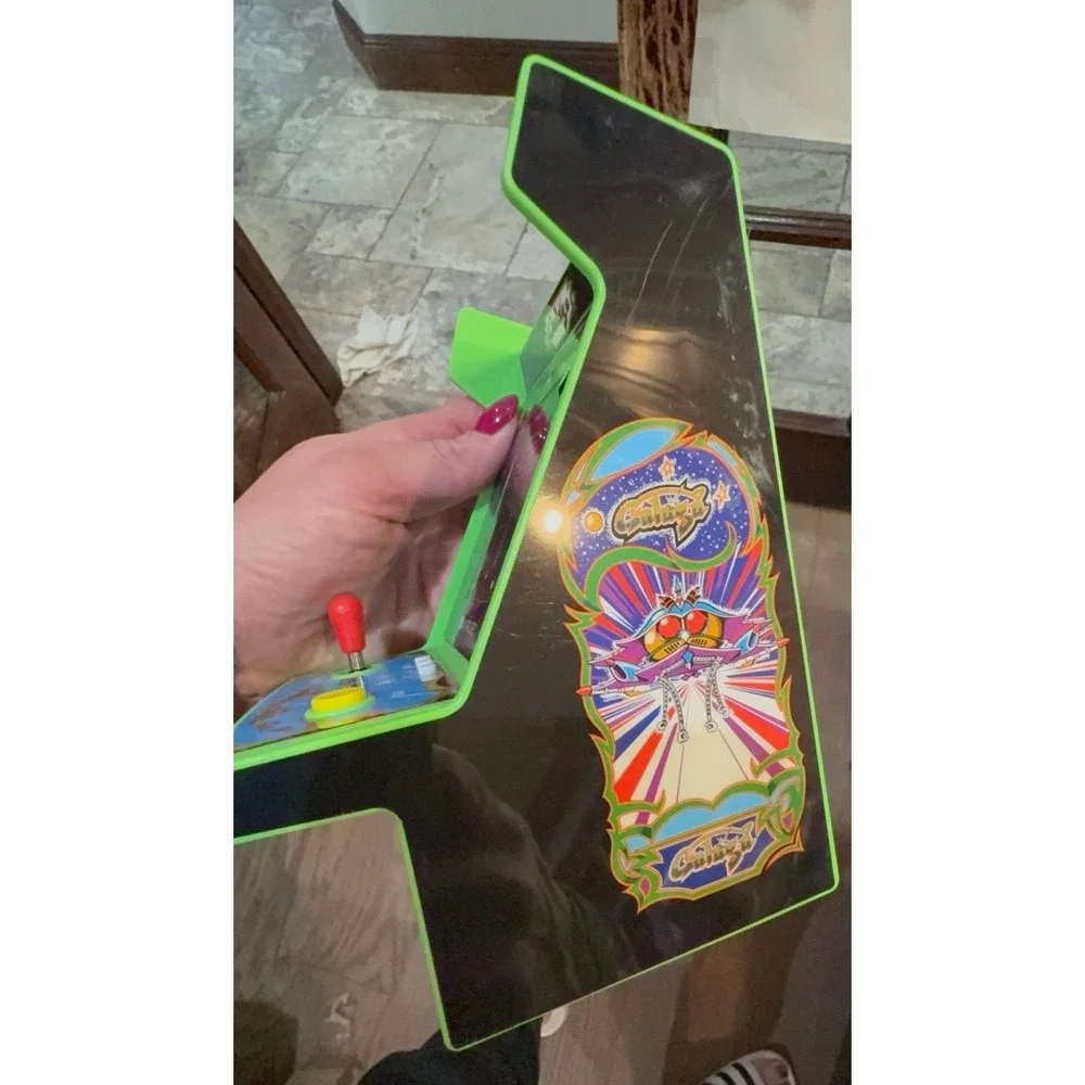 My Arcade Galaga mini arcade game. No cord. Needs batteries. Brand new no tags.
